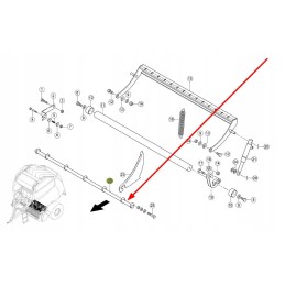 857042 1 peilio tvirtinimo velenas