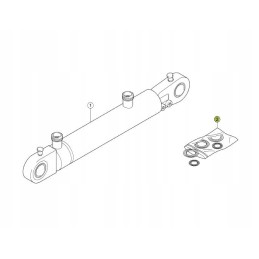 859829 0 komplektas claas sandarinimo žiedų