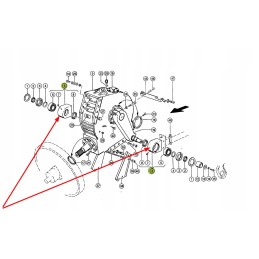 816204 0 guolis su stūmoklio pavaros korpusu