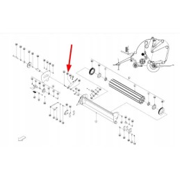 Cra00574 padavimo ritinėlio pavara