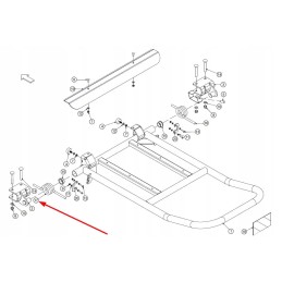 Csg00301 rulonų nukreipimo spyruoklė