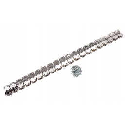 1 m diržo segtukas su varžtu ir 50 mm jungtimi