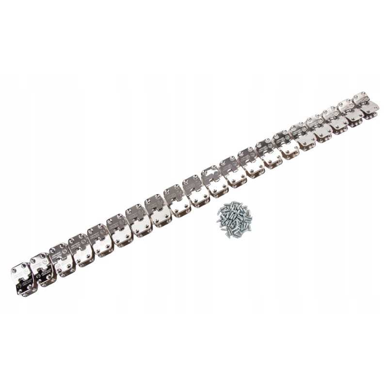 1 m diržo segtukas su varžtu ir 50 mm jungtimi