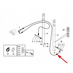 Kb8877d45 guminė hidraulinė žarna