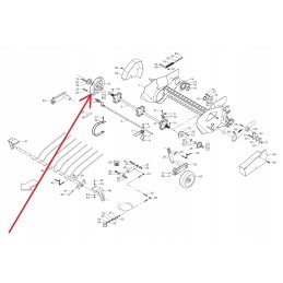 B057p0203r paėmimo piršto kumštelio takelis