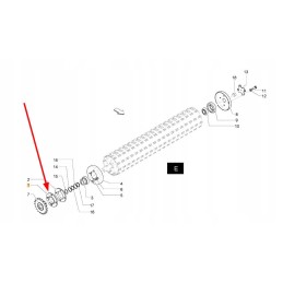 Kb3402a27 veleno guolio flanšas