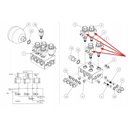 Cva00602 skirstytuvo solenoidinis vožtuvas
