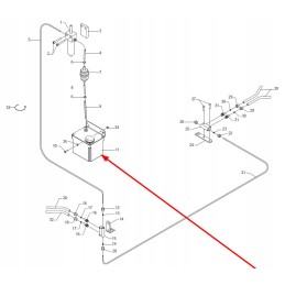 B04800000r grandinės tepimo bakas