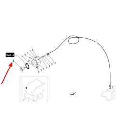 A140285400 glicerino manometras 250 bar
