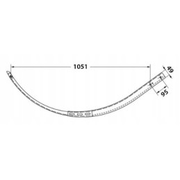 Metalinis kaištis Claas Quadrant 1200 816242