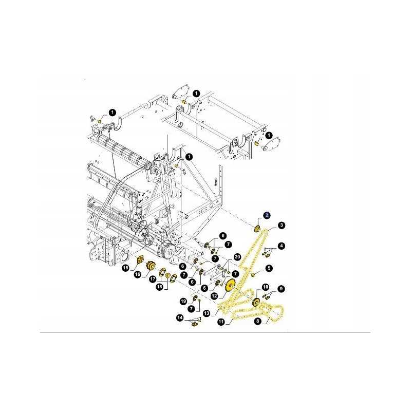 Grandininis krumpliaratis new holland 84533097 cnh