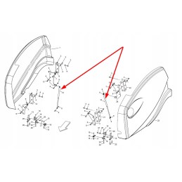 B0h1p0001r šoninio dangčio dujų pavara