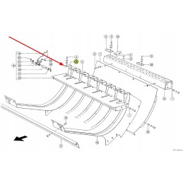 816461 3 dešinysis transportavimo kanalo dangtelis