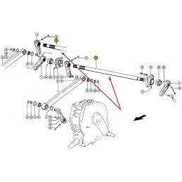 816112 1 alkūninis velenas 73 x 1562 mm