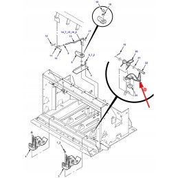 700141445 sukabinimo svirtis