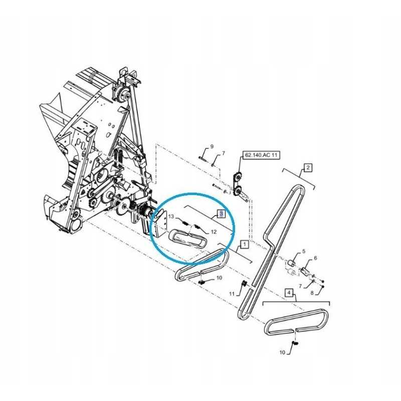 Grandininis presas New Holland RB 150 84597734 cnh