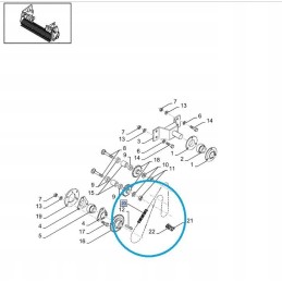 Spaudos grandinėlė new holland bb 9837965 cnh