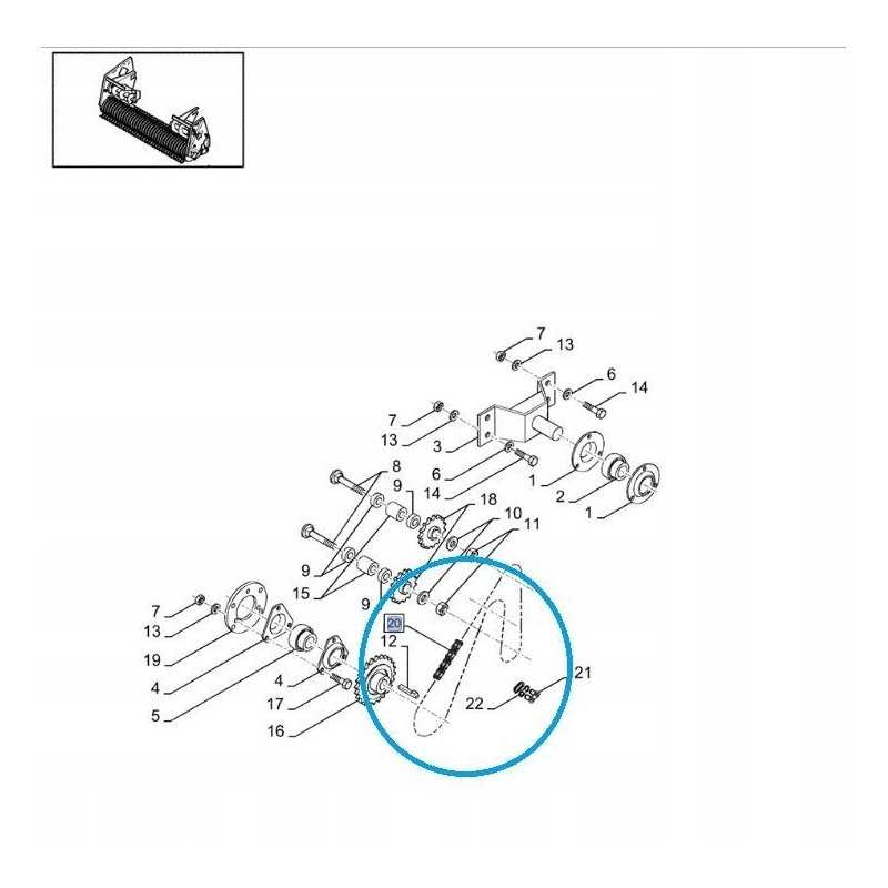 Spaudos grandinėlė new holland bb 9837965 cnh