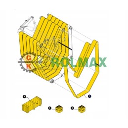 Presavimo diržas New Holland Br 7060 84141594