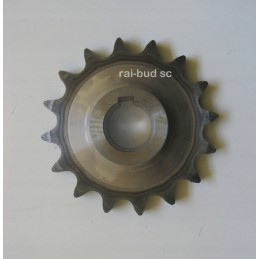 Karūnos grandinės ratas varo pagrindinę grandinę