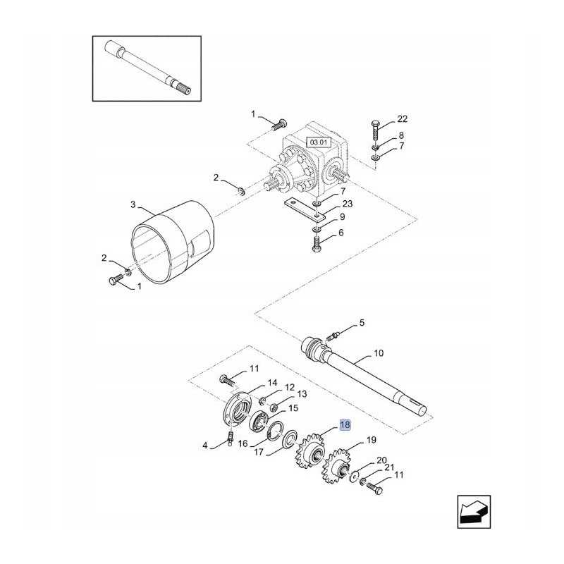 Grandininis ratas New Holland presui 84024252