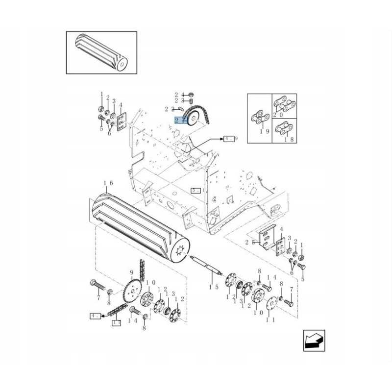 Paspauskite grandinės žvaigždutę new holland br 84024237 cnh