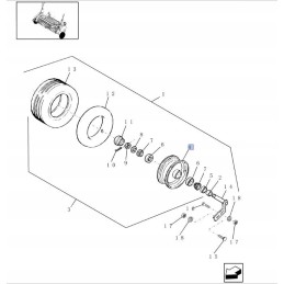 Rato ratlankis presui New Holland CNH 86604252