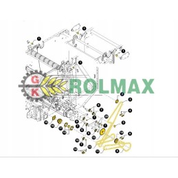 Preso pavaros grandinės žvaigždutė New Holland Br 866372