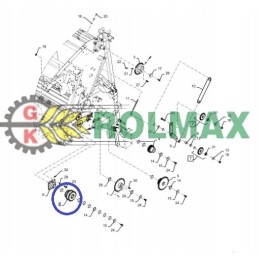 Grandininis ratas 47615330 new holland case cnh