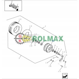 Rato ratlankis presui New Holland CNH 86604252