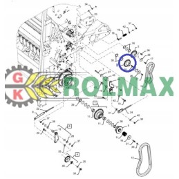 Grandininis ratas 84349215 new holland cnh