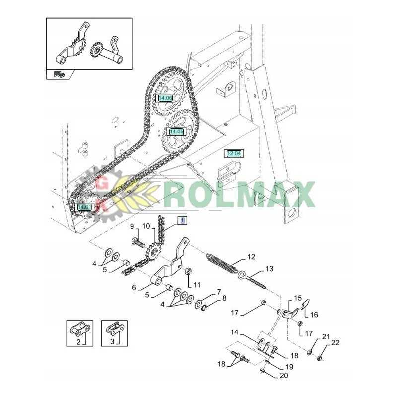 Pagrindinė pavaros grandinė 84429994 new Holland br