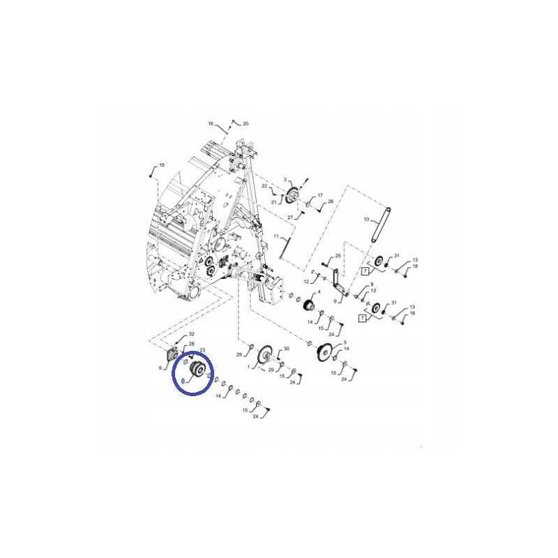 Grandininis ratas 47615330 new holland case cnh