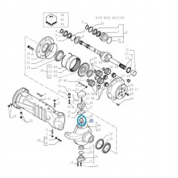 Viršutinis kaiščio guolis New Holland LM 84