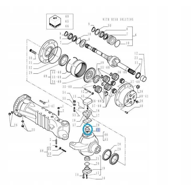 Viršutinis kaiščio guolis New Holland LM 84