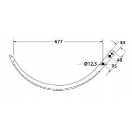 Claas Markant Constant 808330 aliuminio šaudymo kaištis