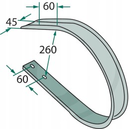 Rinktuvo dangtis Welger RP 200 rulonų presui