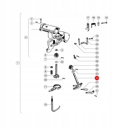 Mazginis pirštas su dangteliu Claas 000045 1 yg