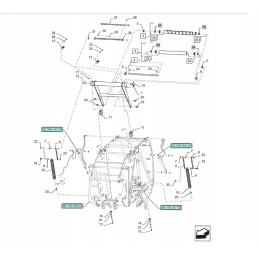 Presuojamas guolis new Holland br korpusas rb 38x80x22 8425