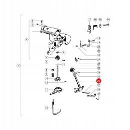 Claas knotter finger 000088 1 originalas