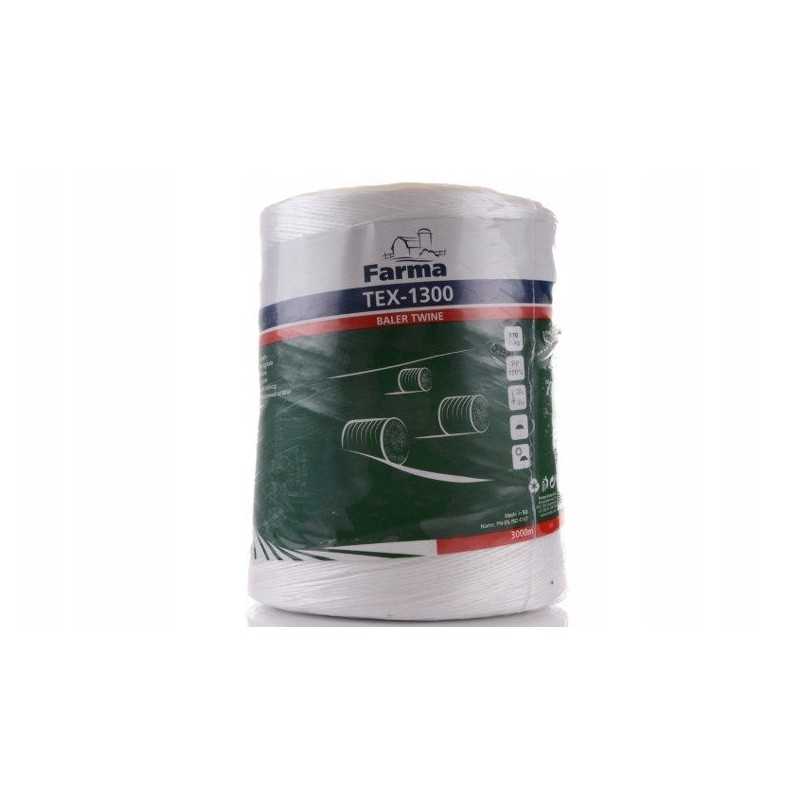 Žemės ūkio špagatas 3000m tex 1300 50 da.n