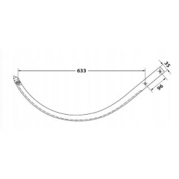 Claas Markant 41 811357 aliuminio presavimo adata
