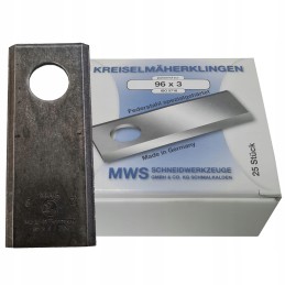 Lenkiškas šienapjovės peilis Br96 MWS Germany 25 vnt