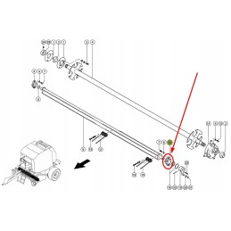971894 1 rinktuvo noragų laikiklio jungas