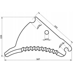 DF Vicon SM09648 preso peilis