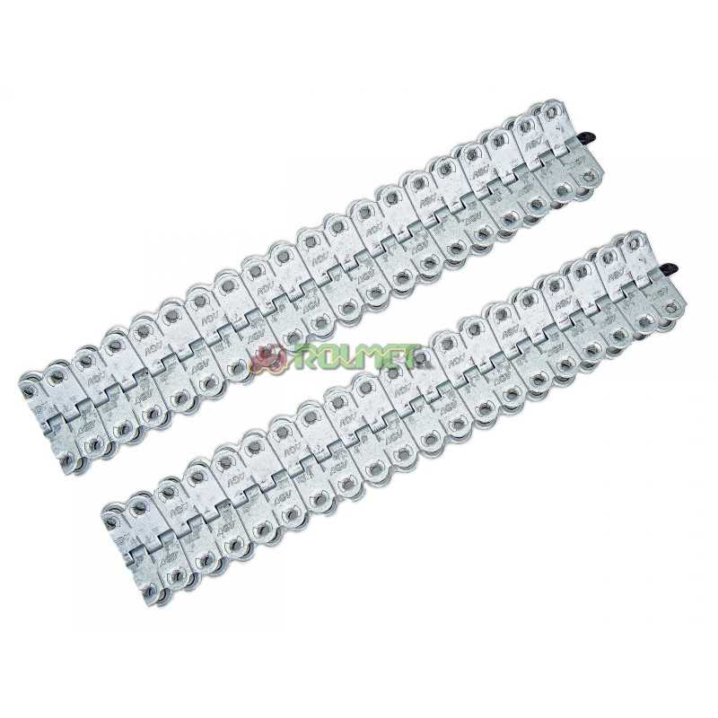 Movos jungtis, ruloninio preso diržo segtukas, 17 cm