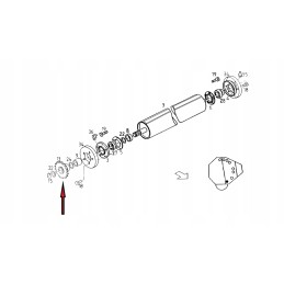 Grandininis ratas su 28 Unia Famarol preso ritinėliais