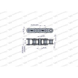 Ritininė grandinėlė 10b 1 130ps Sipma ritininis presas