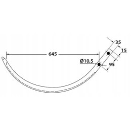 Claas Markant 40 809410 aliuminio šaudymo kaištis