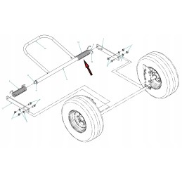 Slydimo spyruoklė kairė sipma z 279 527609010700